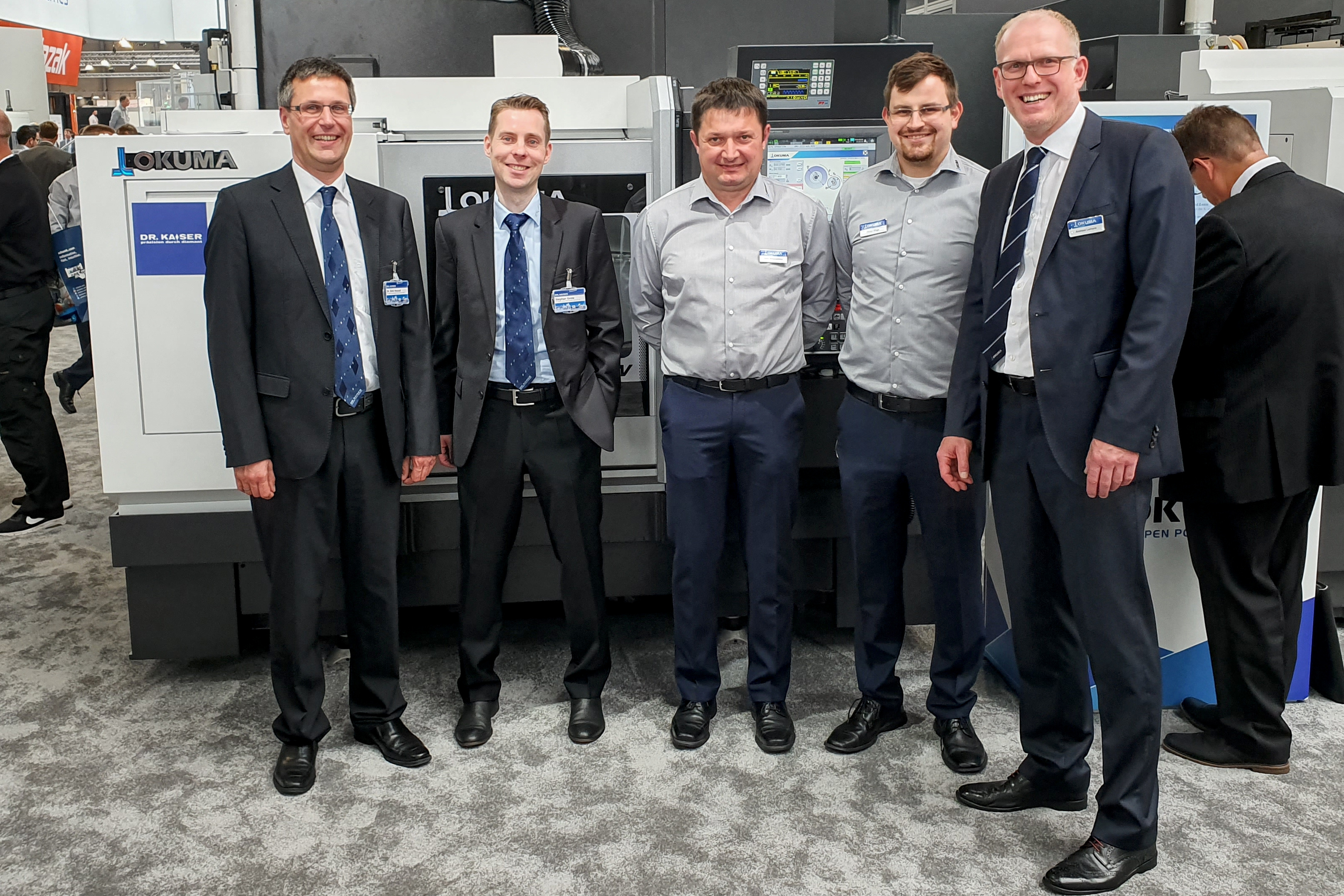 COOPERATION OF OKUMA AND DR. KAISER GRINDING EXPERTS COMBINE EXPERTISE